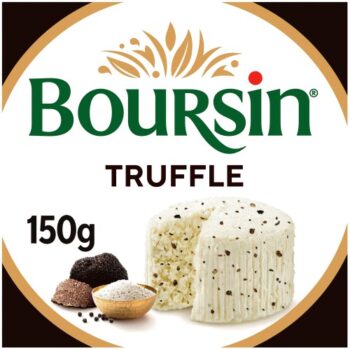 Boursin Truffle Flavoured Soft French Cream Cheese (150g)