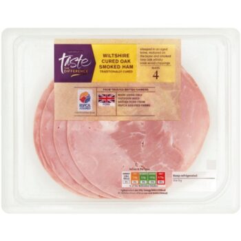 British Honey Roast Wiltshire Cured Ham Slices (4 x 120g)