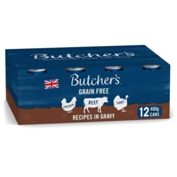 Butcher's Gravy Dog Food Tin Recipes (12 x 400g)