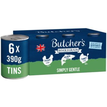 Butcher's Simply Gentle Adult Dog Food Tins (6 x 390g)