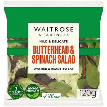 Butterhead & Spinach Salad (120g)