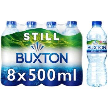Buxton Natural Still Mineral Water (8 x 500ml)