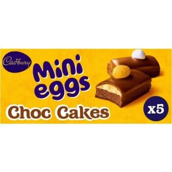 Cadbury 6 Mini Eggs Milk Chocolate Easter Cakes Pack