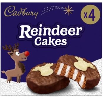 Cadbury Christmas Rudolph Cakes