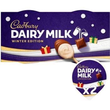 Cadbury Creme Egg Creamy Milk Chocolate Dessert Pots (2 x 120g, 60g)