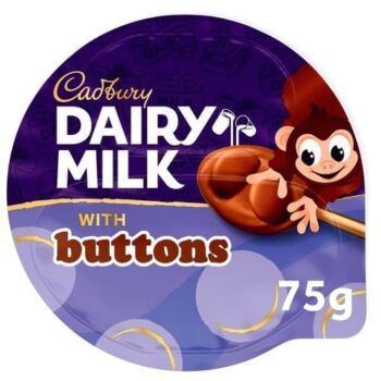 Cadbury Dairy Milk Buttons Twin Pot Chocolate Dessert (75g)