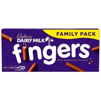 Cadbury Dairy Milk Chocolate Fingers Biscuits (189g)