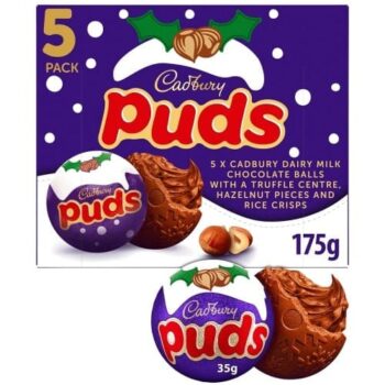 Cadbury Dairy Milk Christmas Chocolate Puds Multipack (175g)