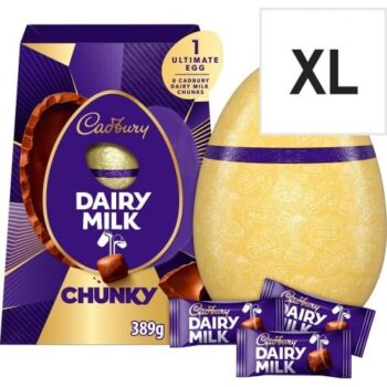 Cadbury Dairy Milk Chunky Easter Egg (389g)