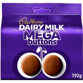 Cadbury Dairy Milk Mega Buttons Chocolate Bag (192g)