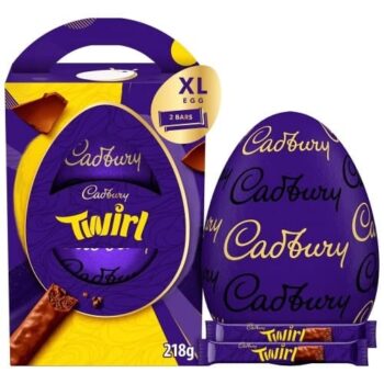 Cadbury Dairy Milk Twirl Easter Egg (218g)