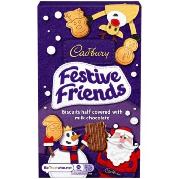 Cadbury Festive Friends Milk Chocolate Biscuits