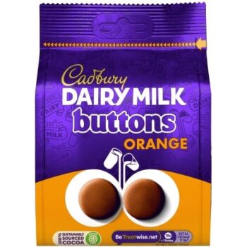Cadbury Orange Buttons (100g)