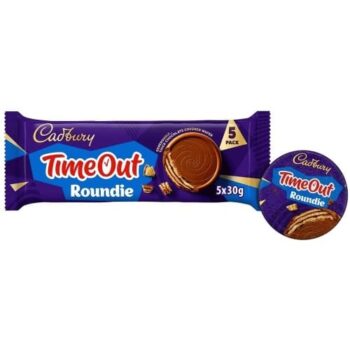 Cadbury Roundie Milk Chocolate Biscuits (150g)