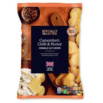 Camembert Chilli & Honey Crinkle Crisps