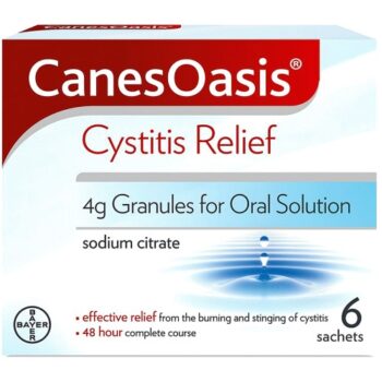 Canesten Canesoasis Cystitis Relief Sachet Pack (6 x 4g)