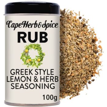 Cape Herb & Spice Rub Greek Style Lemon & Herb Seasoning (100g)