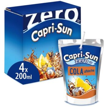 Capri-Sun Zero Cola Kids' Juice Drink (4 x 200ml)