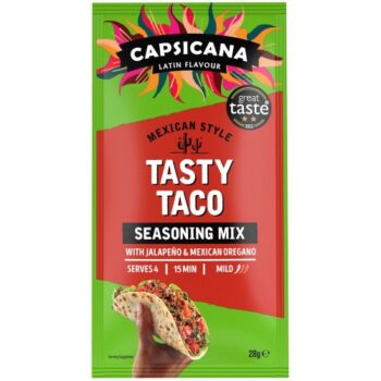 Capsicana Mexican Tasty Taco Seasoning Mix Medium (28g)
