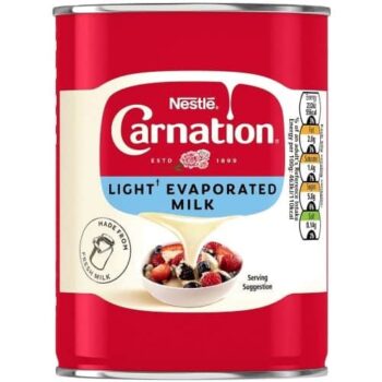 Carnation Light Evaporated Milk Tin (410g)