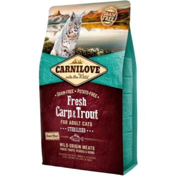 Carnilove Fresh Carp & Trout Adult Cat Food (2kg)