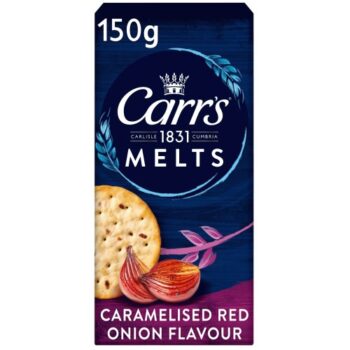 Carr's Melts Caramelised Red Onion Crackers (150g)