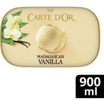 Carte D'Or Madagascan Vanilla Ice Cream Dessert (900ml)