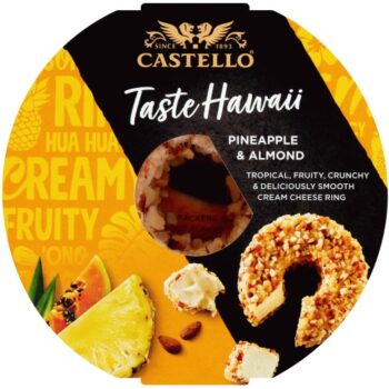 Castello Pineapple & Almond Cream Cheese Ring (125g)