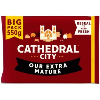 Cathedral City Extra Mature Cheddar Cheese (550g)