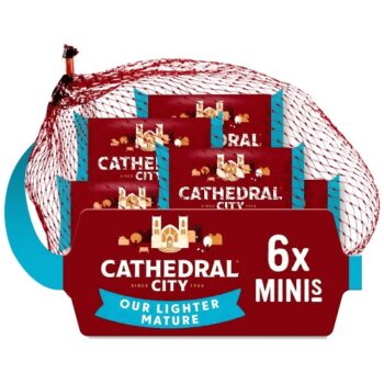 Cathedral City Mini Mature Lighter Cheese (6 x 20g)