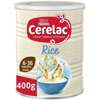 Cerelac Infant Cereals With Milk Rice 6+ Months (400g)