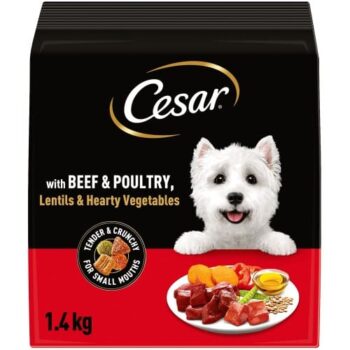 Cesar Dog Dry Adult Beef Poultry & Vegetables (1.4kg)