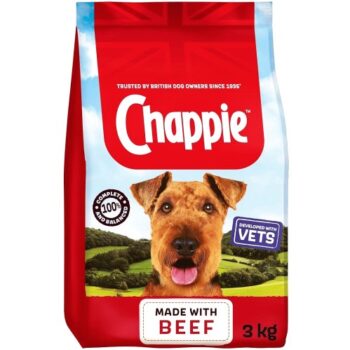 Chappie Complete Adult Dry Dog Food Chicken & Wholegrain Cereal Chappie Complete Adult Dry Dog Food Beef & Wholegrain Cereal