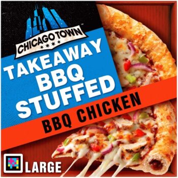 Chicago Town Takeaway Stuffed Crust BBQ Chicken with BBQ Sauce Filled Crust (668g)