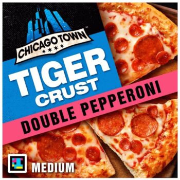 Chicago Town Tiger Crust Double Pepperoni Pizza (320g)