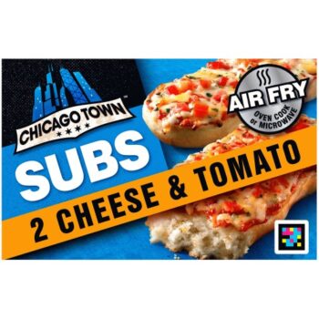 Chicago Town Triple Cheese & Tomato Pizza Subs (2 x 250g)