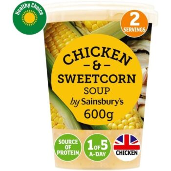 Chicken & Sweetcorn Soup (600g)