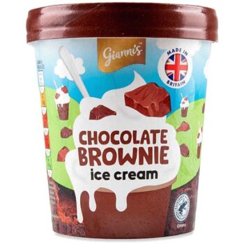 Chocolate Brownie Ice Cream