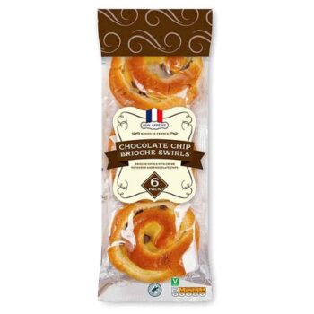 Chocolate Chip Brioche Swirls