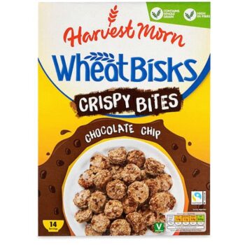 Chocolate Chip Crispy Bites Wheat Bisks Cereal