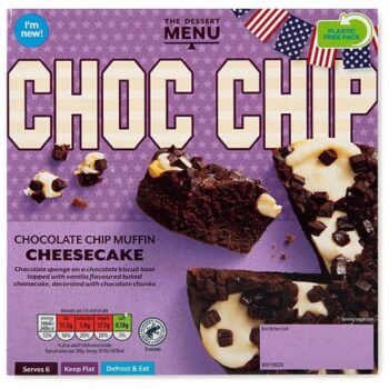 Chocolate Chip Muffin American Cheesecake