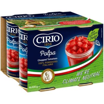 Cirio Italian Chopped Tomatoes (4 x 400g)