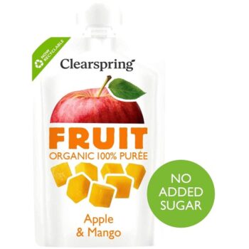 Clearspring Organic FRUIT Puree Apple & Mango (100g)