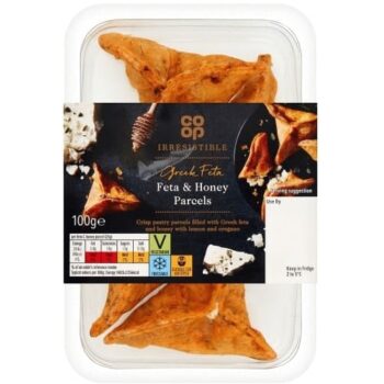 Co-op Irresistible Greek Feta & Honey Parcels (100g)