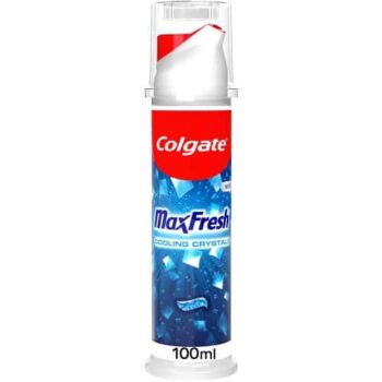 Colgate Max Fresh Cooling Crystals Toothpaste Pump (100ml)