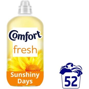 Comfort Fresh Fabric Conditioner Sunshiny Days 52 Washes (1560ml)