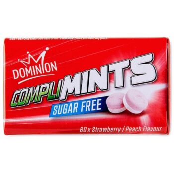 Complimints Sugar Free Strawberry & Peach Flavour
