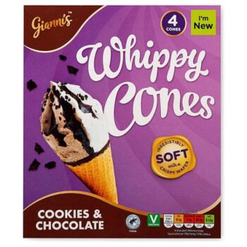 Cookies & Chocolate Whippy Cones (4)