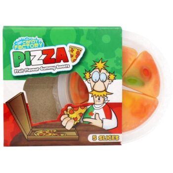 Crazy Candy Factory Pizza Slices Fruit Flavour Gummy Sweets (21g)