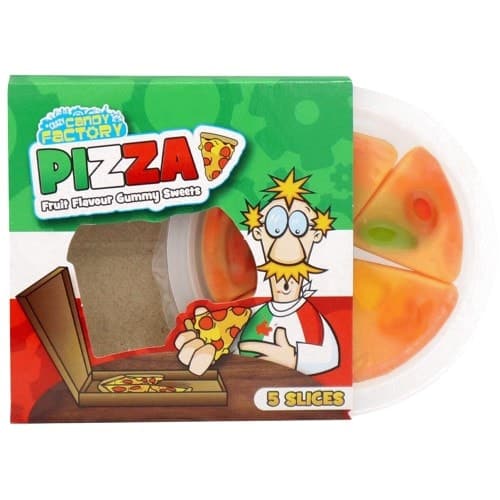 Crazy Candy Factory Pizza Slices Fruit Flavour Gummy Sweets (21g)